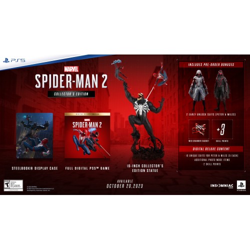 Marvel's Spider-Man 2 Collector's Edition – PS5 - Games, Edição de